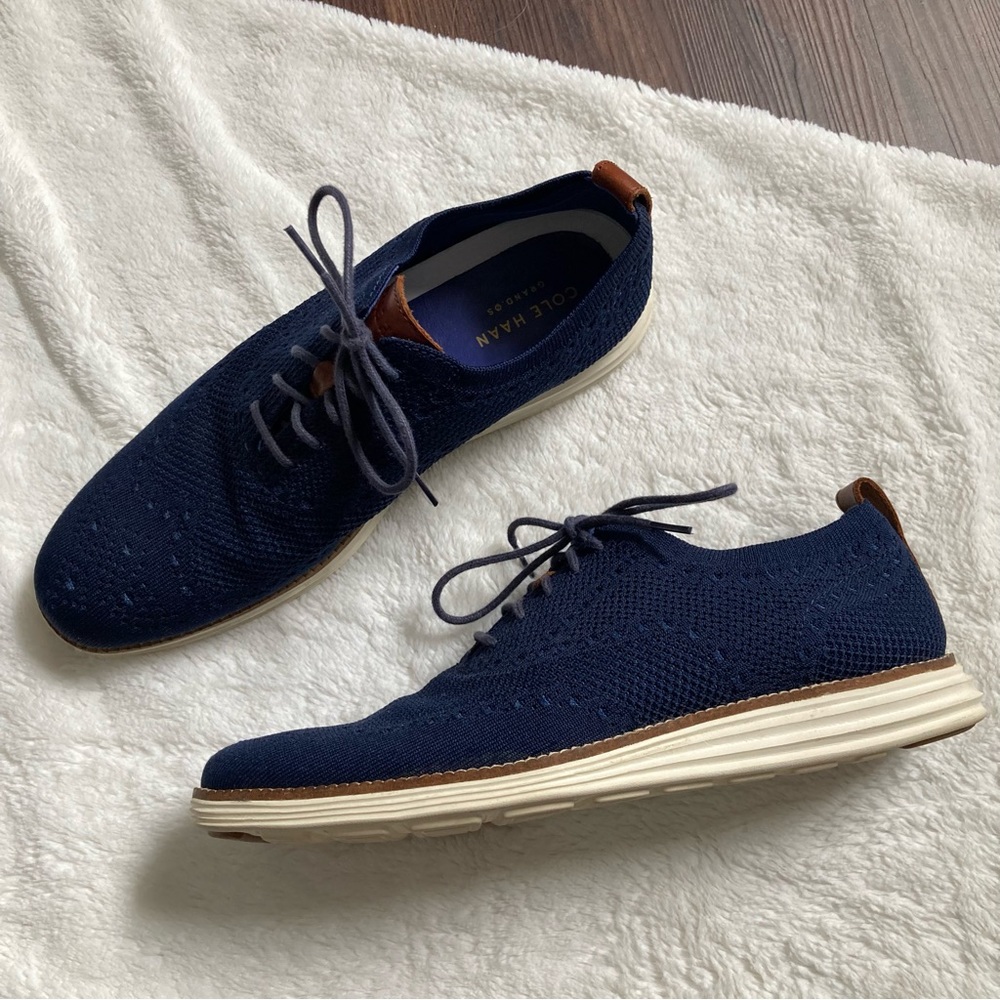Cole Haan Zero Grand StitchLite wingtip oxfords men’s 10
